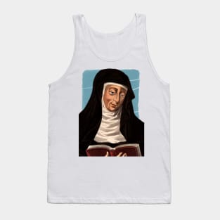 German Philosopher Hildegard of Bingen illustration Tank Top